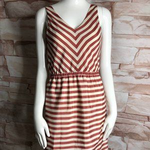 Loft striped skirt